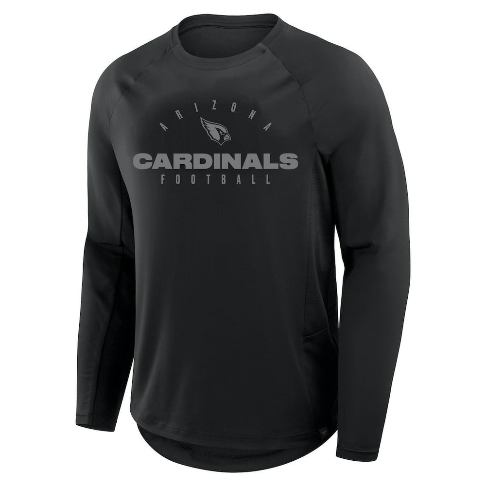 Fanatics Arizona Cardinals Big & Tall Coverage Scheme Long Sleeve T-Shirt Black