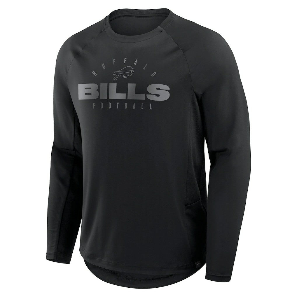 Fanatics Buffalo Bills Big & Tall Coverage Scheme Long Sleeve T-Shirt Black