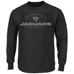 Fanatics Jacksonville Jaguars Big & Tall Coverage Scheme Long Sleeve T-Shirt Black