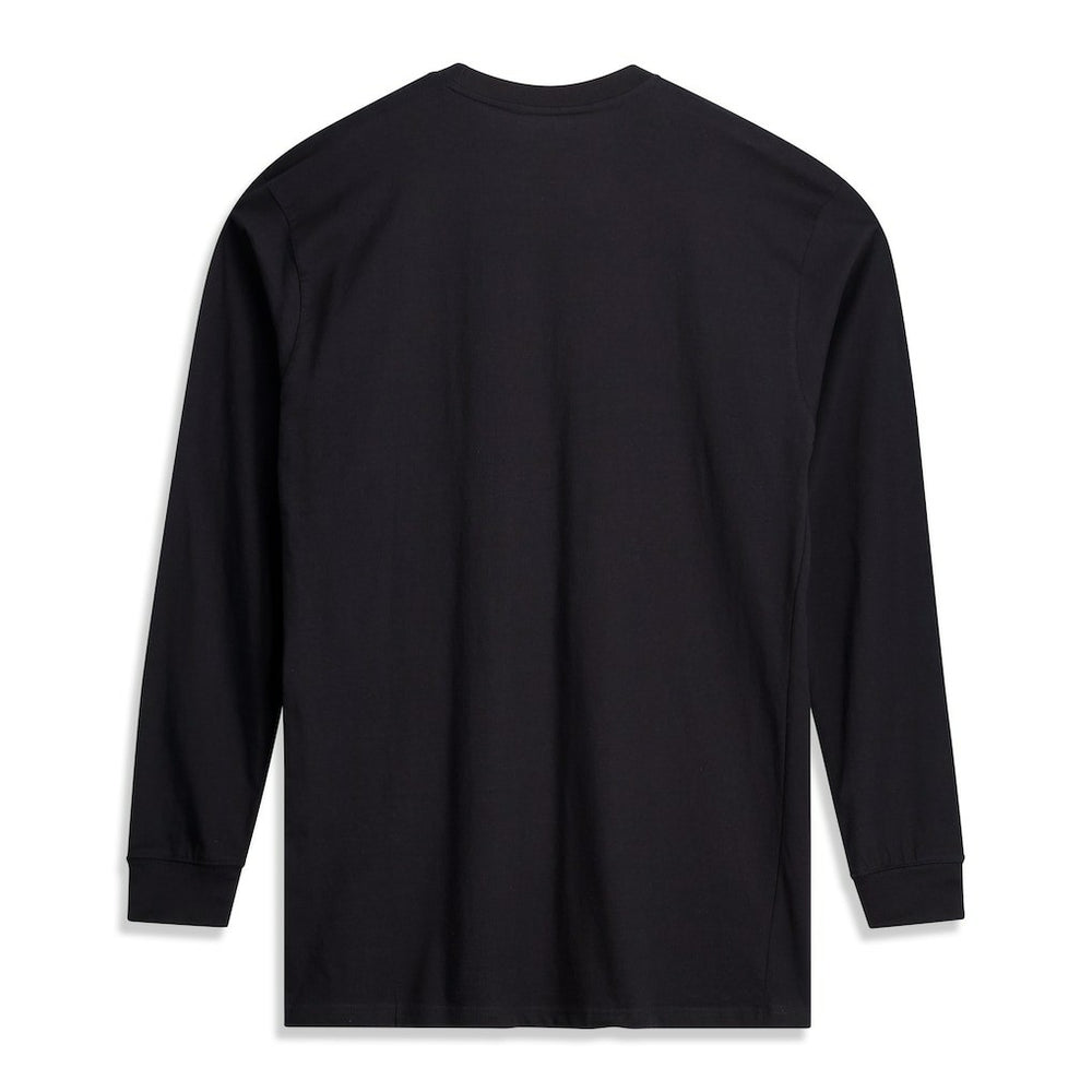 Fanatics Baltimore Ravens Big & Tall Coverage Scheme Long Sleeve T-Shirt Black