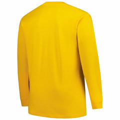 Fanatics Minnesota Vikings Big & Tall Clock Management Legacy Long Sleeve T-Shirt Gold