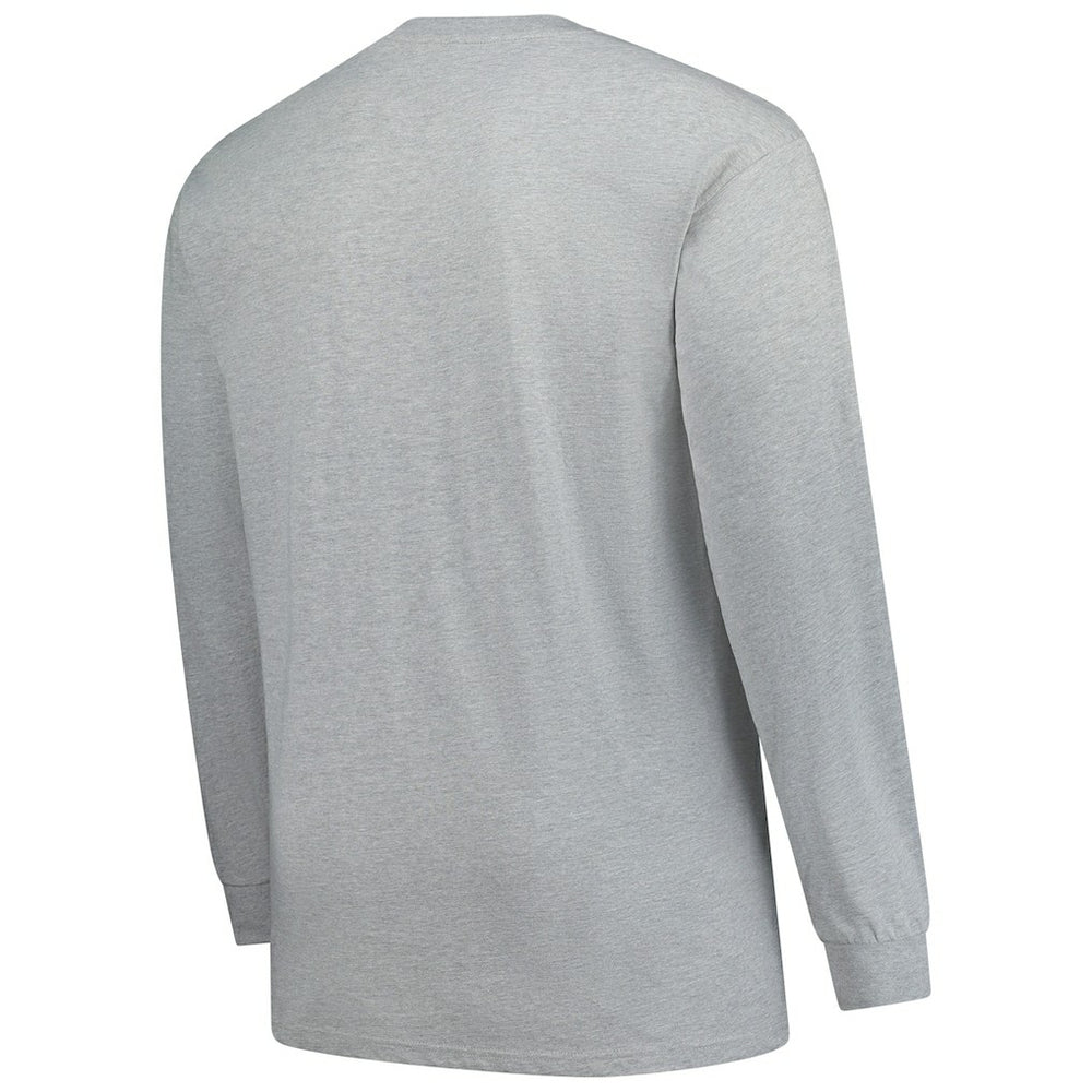 Fanatics Indianapolis Colts Big & Tall Clock Management Legacy Long Sleeve T-Shirt Heather Gray