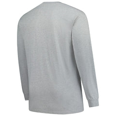 Fanatics Indianapolis Colts Big & Tall Clock Management Legacy Long Sleeve T-Shirt Heather Gray