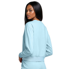New York Islanders Concepts Sport Women's Tonal Pullover Sweatshirt - Light Blue - NHL 202955443