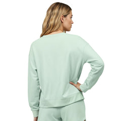 Minnesota Wild Concepts Sport Women's Tonal Pullover Tri-Blend Sweatshirt - Light Green - NHL 202955450