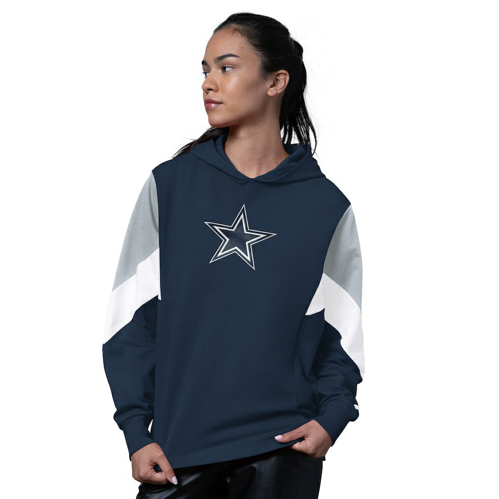 Dallas Cowboys Starter Women's Scrimmage Hoodie Navy