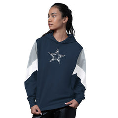Dallas Cowboys Starter Women's Scrimmage Hoodie Navy