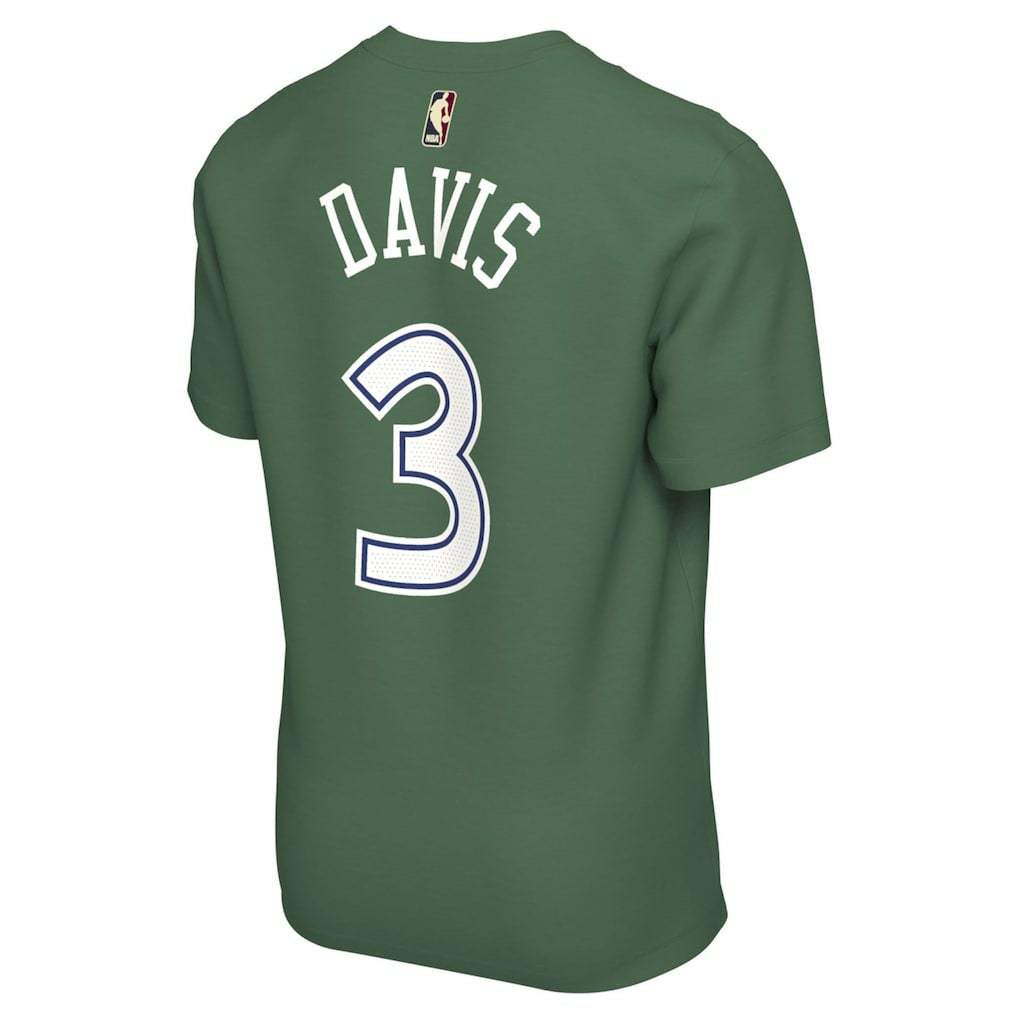 Anthony Davis Dallas Mavericks Unisex Name & Number T-Shirt for sale Classic Editi- Green | Nike