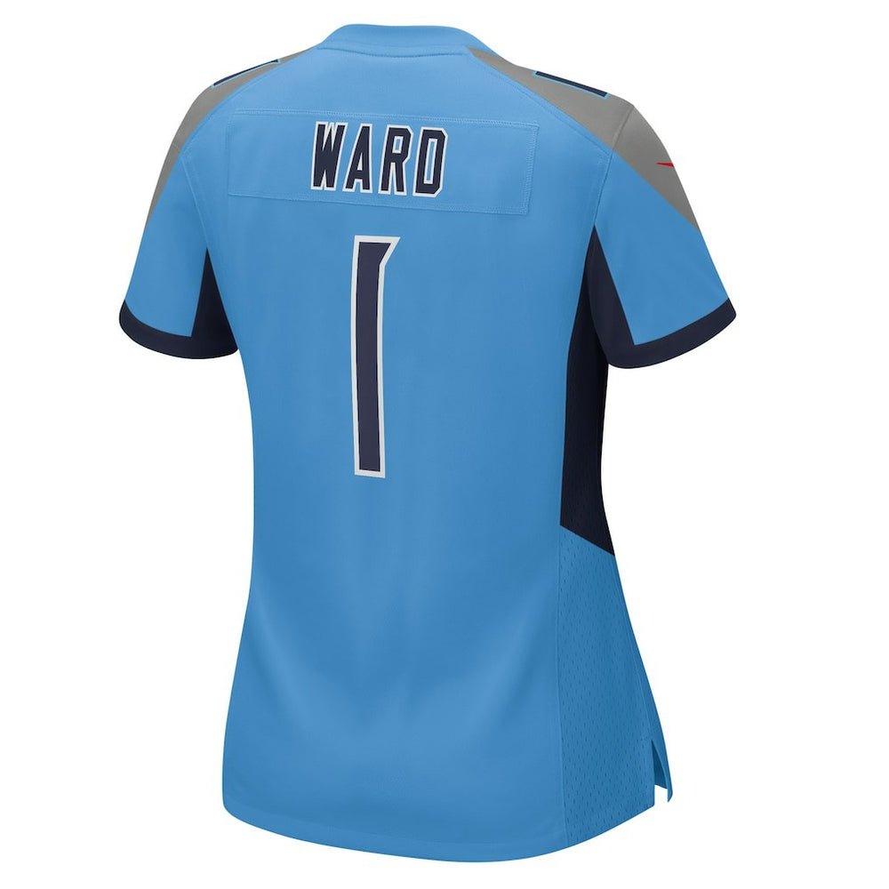Nike Cameron Ward Tennessee Titans Women's 2025 NFL Draft First Round Pick Game Jersey Light Blue
