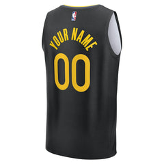 Golden State Warriors Youth Fast Break Custom Replica Jersey for sale Black for sale Statement Edition | Fanatics outlet