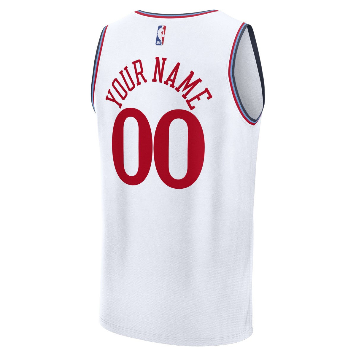 LA Clippers Fast Break Custom Jersey Association Edition White | Fanatics online