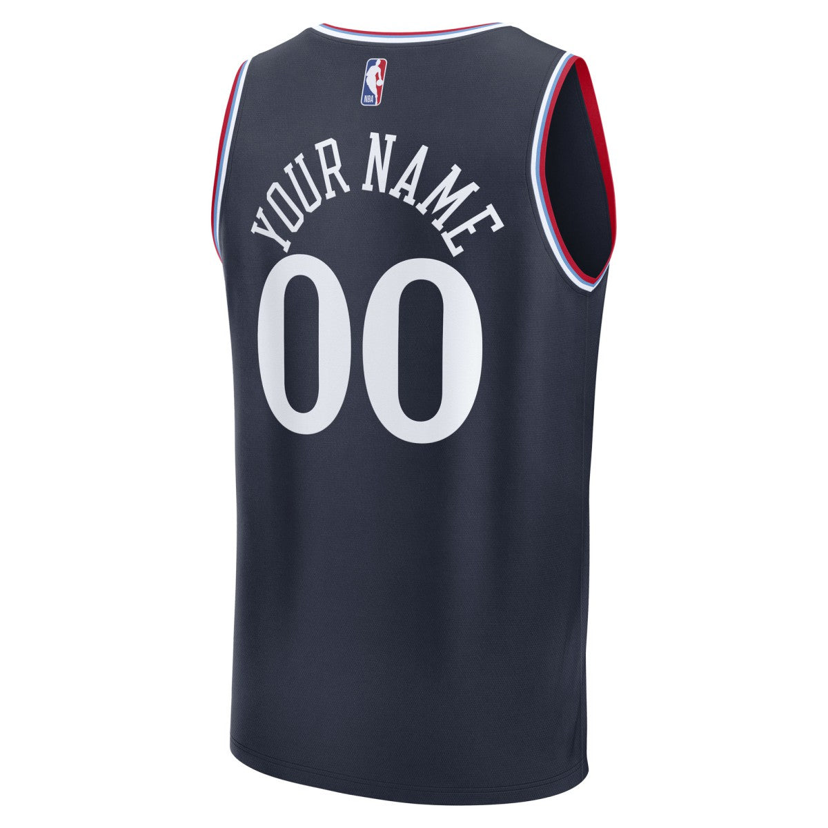 LA Clippers Fast Break Custom Jersey Icon Edition Navy | Fanatics