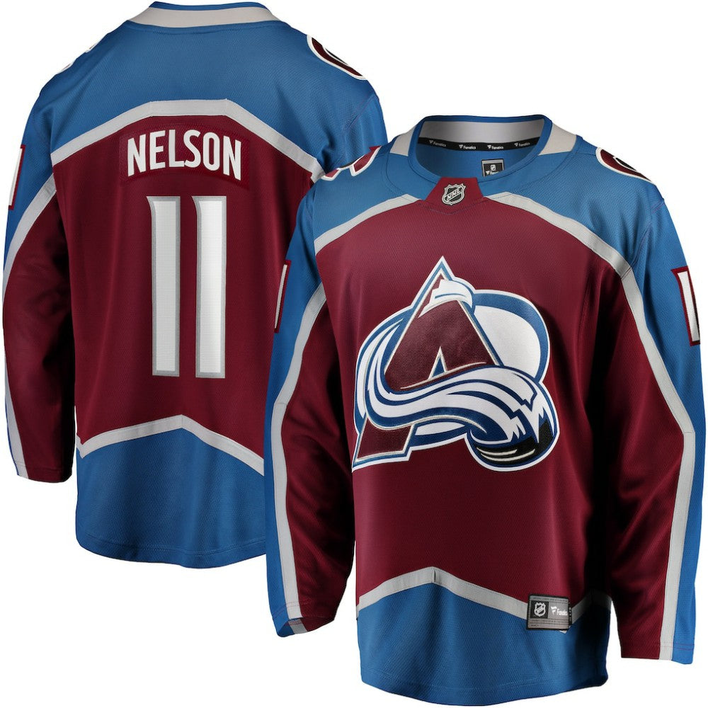 Brock Nelson Colorado Avalanche Fanatics Home Breakaway Jersey - Burgundy - NHL 202962249