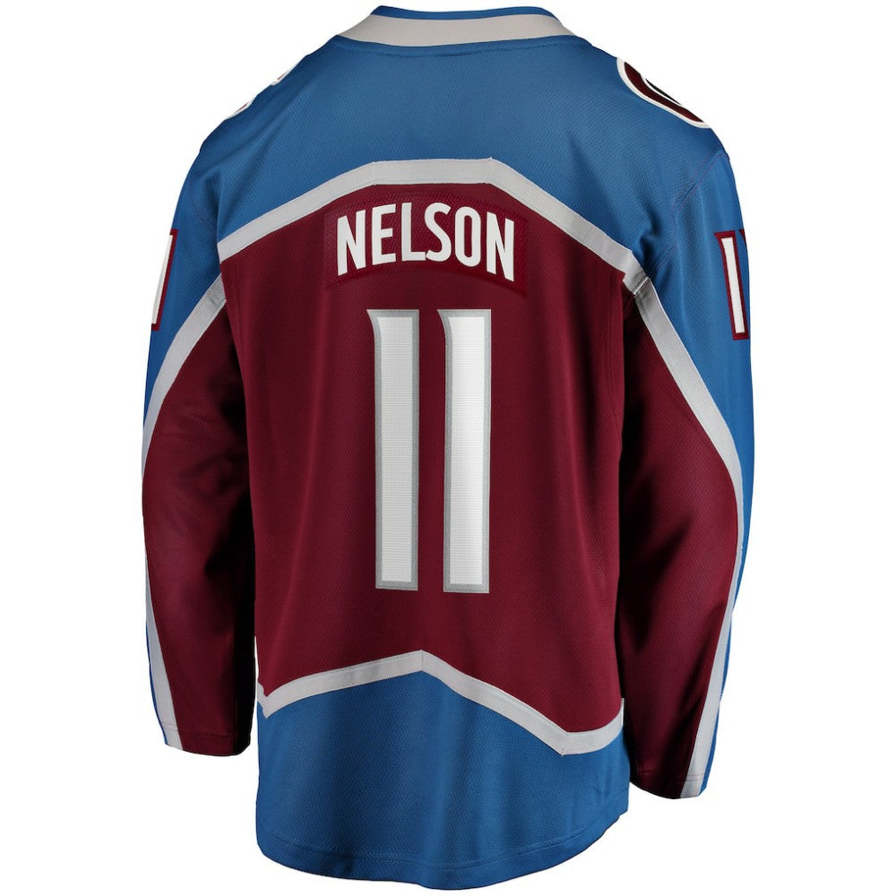 Brock Nelson Colorado Avalanche Fanatics Home Breakaway Jersey - Burgundy - NHL 202962249