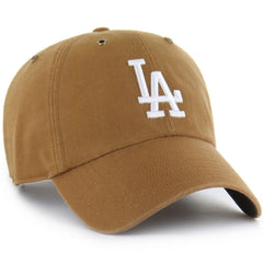Los Angeles Dodgers Carhartt x '47 Clean Up Adjustable Hat - Brown - 47 brand on Sale
