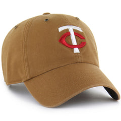Minnesota Twins Carhartt x '47 Clean Up Adjustable Hat - Brown - 47 brand Online