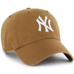 New York Yankees Carhartt x '47 Clean Up Adjustable Hat - Brown - 47 brand Discount