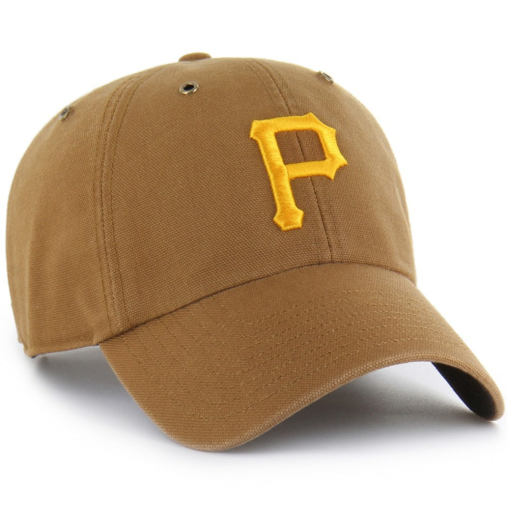 Pittsburgh Pirates Carhartt x '47 Clean Up Adjustable Hat - Brown - 47 brand Sale