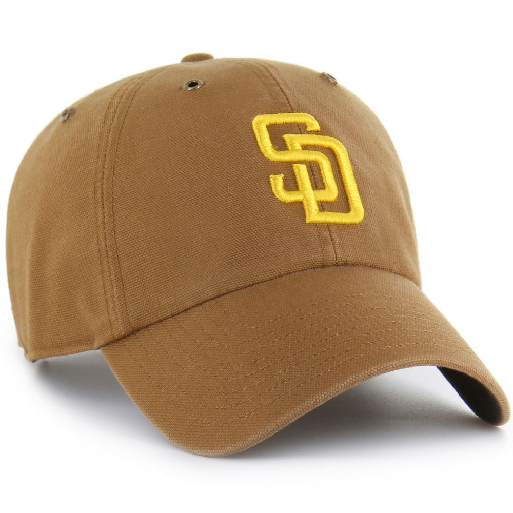 San Diego Padres Carhartt x '47 Clean Up Adjustable Hat - Brown - 47 brand Online