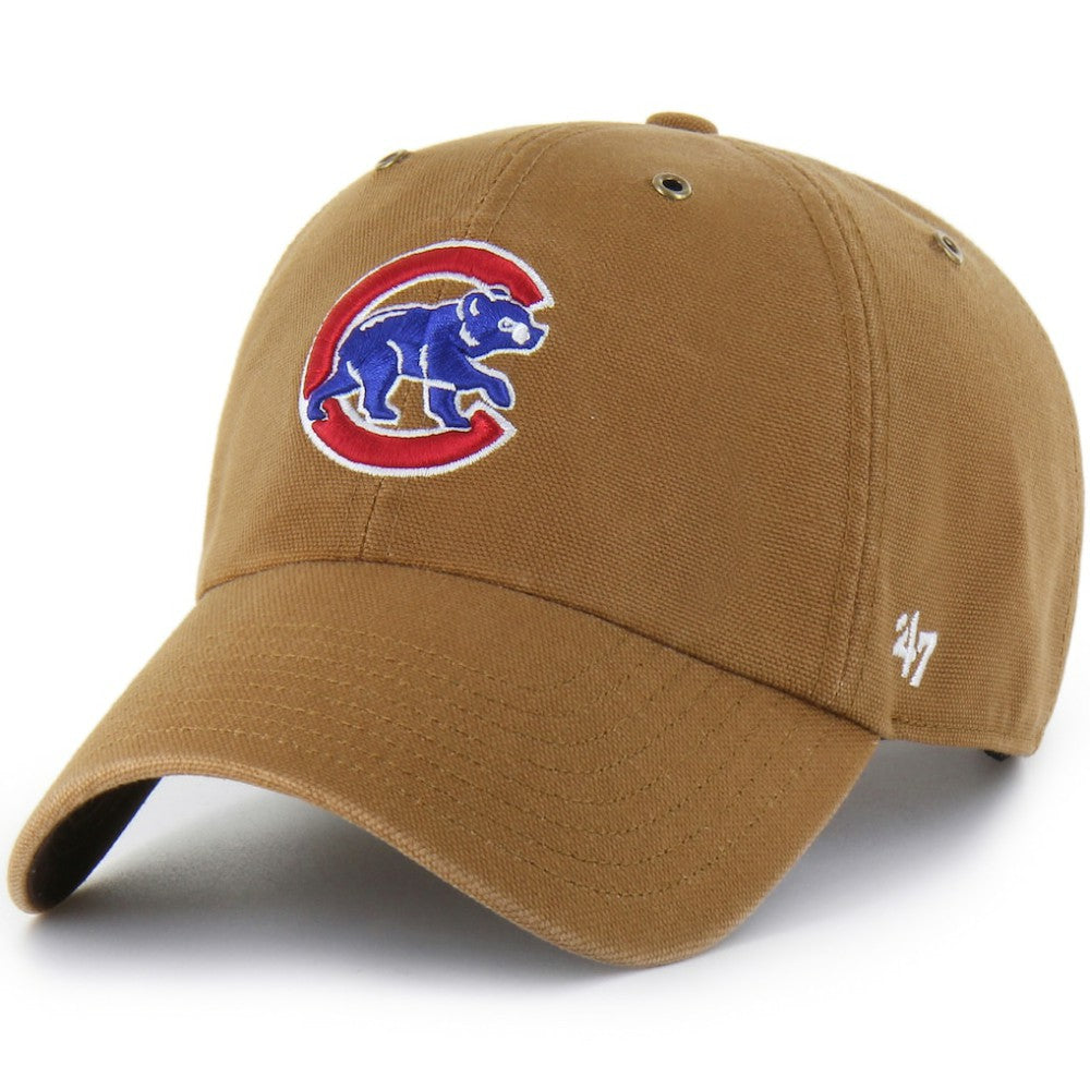Chicago Cubs Carhartt x '47 Clean Up Adjustable Hat - Brown - 47 brand Sale