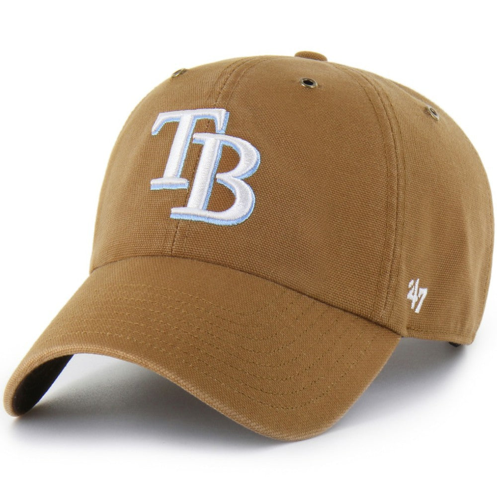 Tampa Bay Rays Carhartt x '47 Clean Up Adjustable Hat - Brown - 47 brand Discount