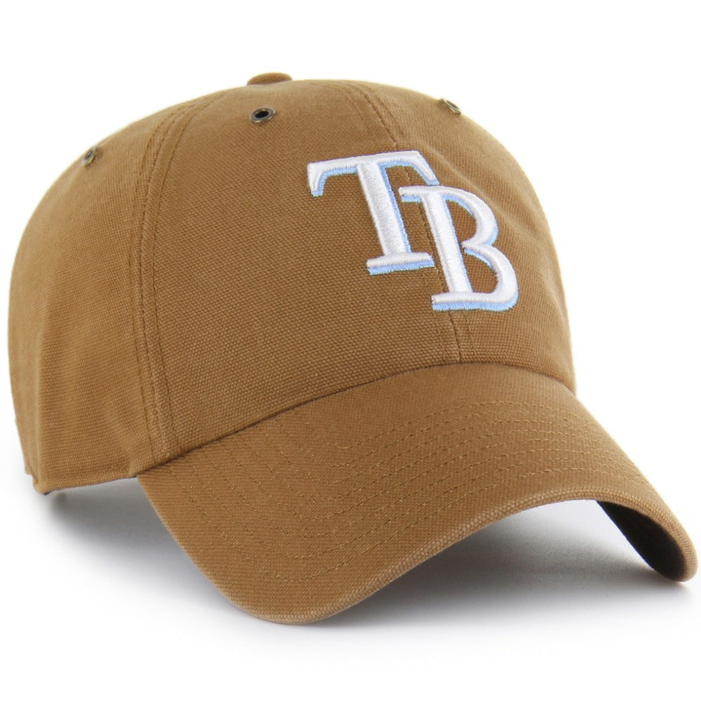 Tampa Bay Rays Carhartt x '47 Clean Up Adjustable Hat - Brown - 47 brand Discount