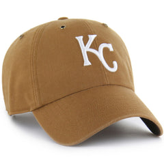 Kansas City Royals Carhartt x '47 Clean Up Adjustable Hat - Brown - 47 brand Online