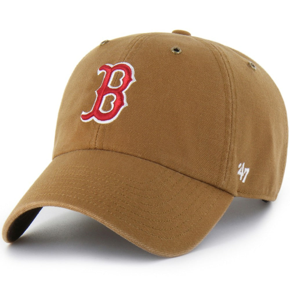 Boston Red Sox Carhartt x '47 Clean Up Adjustable Hat - Brown - 47 brand Discount