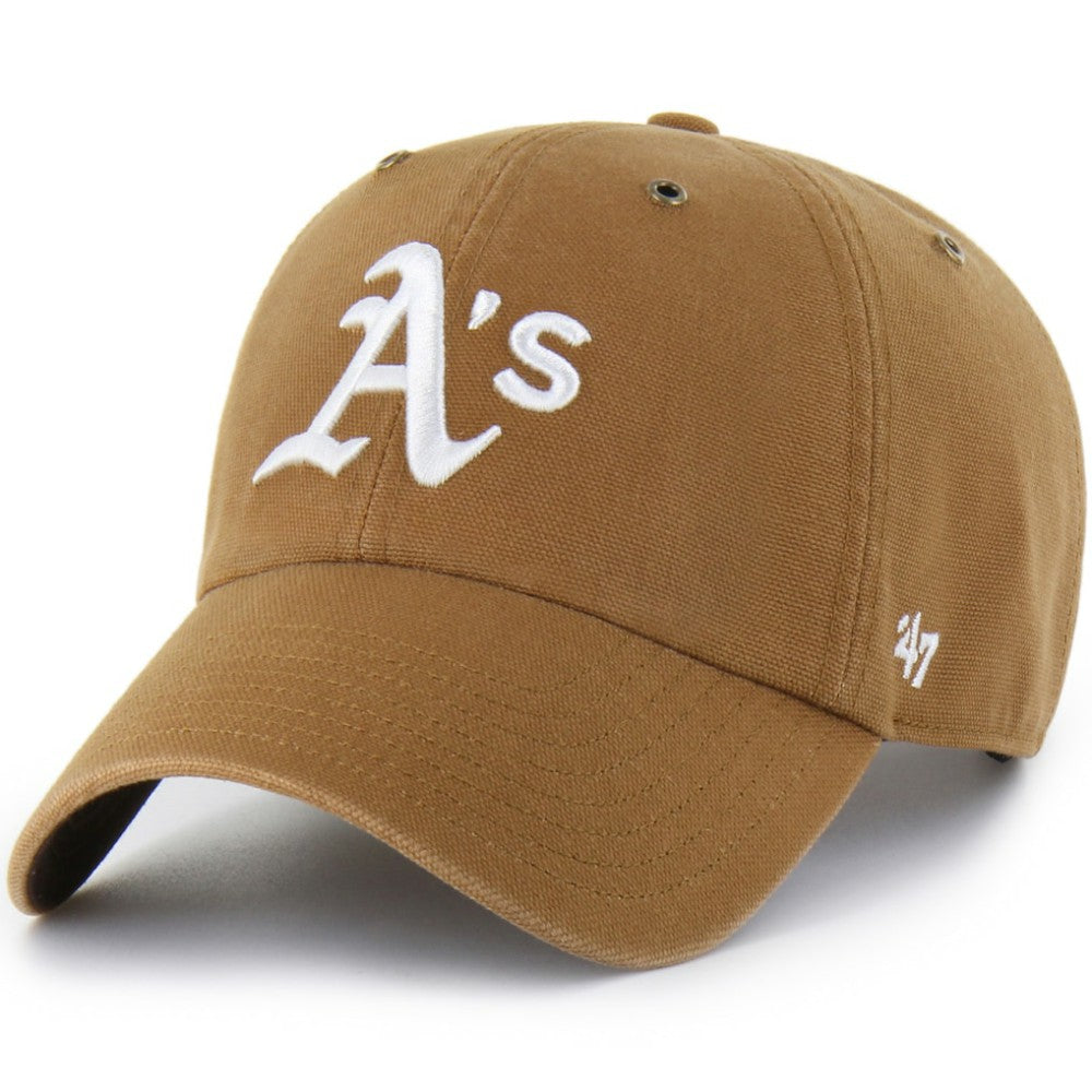 Athletics Carhartt x '47 Clean Up Adjustable Hat - Brown - 47 brand on Sale
