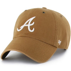 Atlanta Braves Carhartt x '47 Clean Up Adjustable Hat - Brown - 47 brand Sale