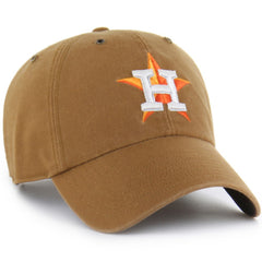 Houston Astros Carhartt x '47 Clean Up Adjustable Hat - Brown - 47 brand Online