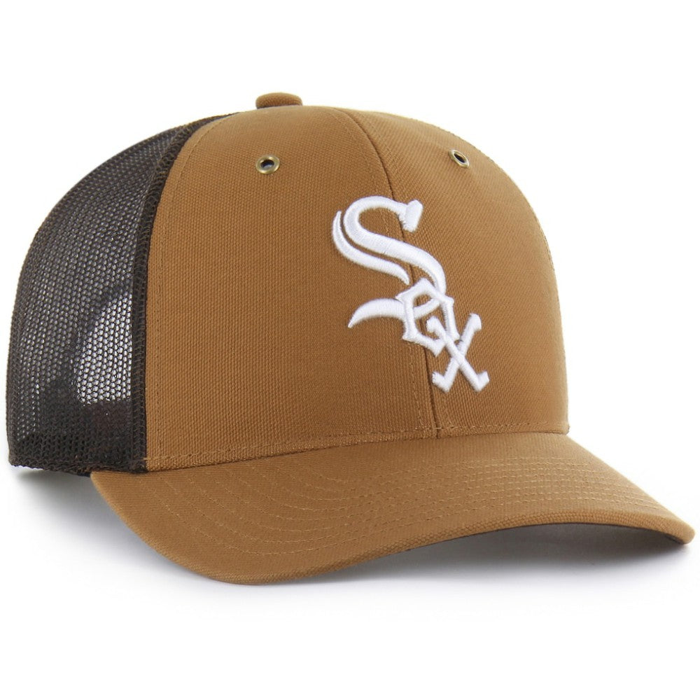 Chicago White Sox Carhartt x '47 Trucker Adjustable Hat - Brown - 47 brand Discount