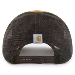 Detroit Tigers Carhartt x '47 Trucker Adjustable Hat - Brown - 47 brand Lifestyle