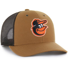 Baltimore Orioles Carhartt x '47 Trucker Adjustable Hat - Brown - 47 brand Online