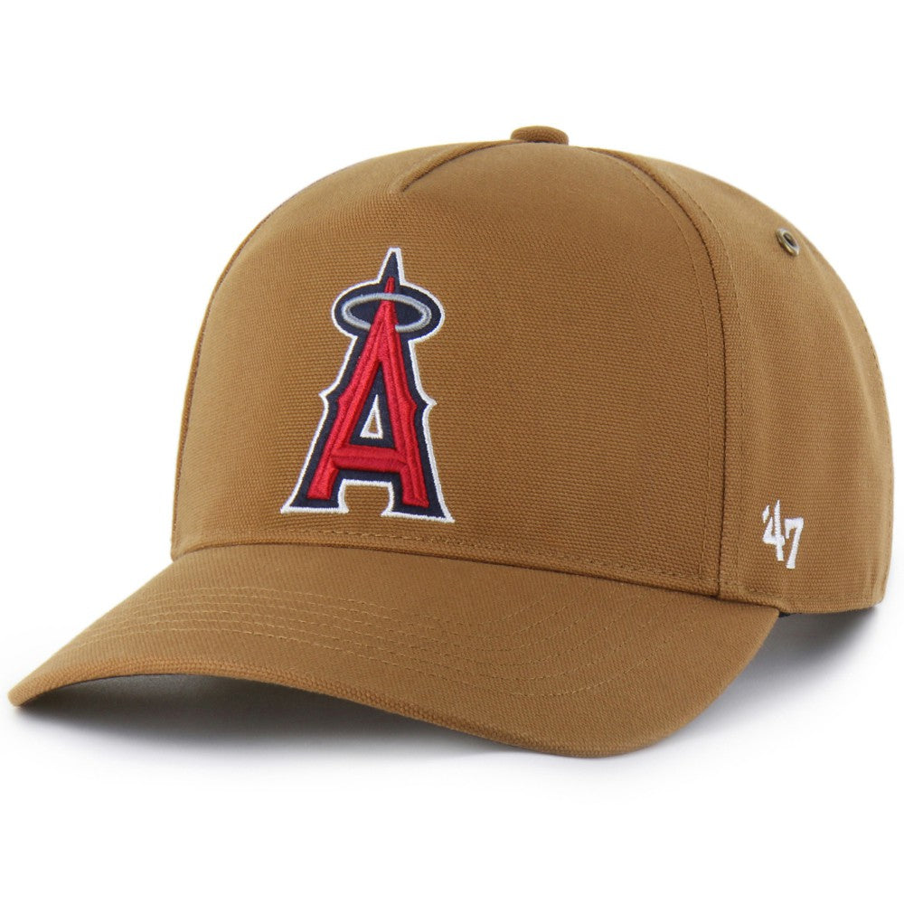 Los Angeles Angels Carhartt x '47 Hitch Adjustable Hat - Brown - 47 brand Discount