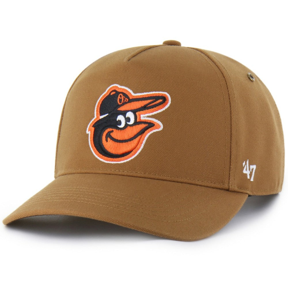 Baltimore Orioles Carhartt x '47 Hitch Adjustable Hat - Brown - 47 brand Discount