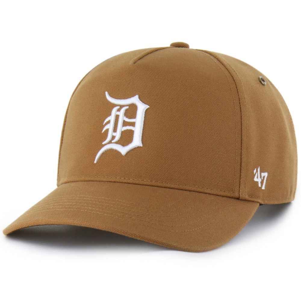 Detroit Tigers Carhartt x '47 Hitch Adjustable Hat - Brown - 47 brand on Sale