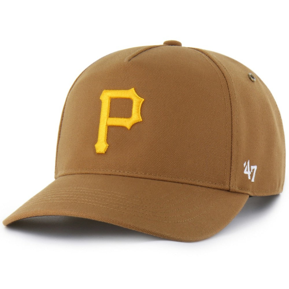 Pittsburgh Pirates Carhartt x '47 Hitch Adjustable Hat - Brown - 47 brand Discount
