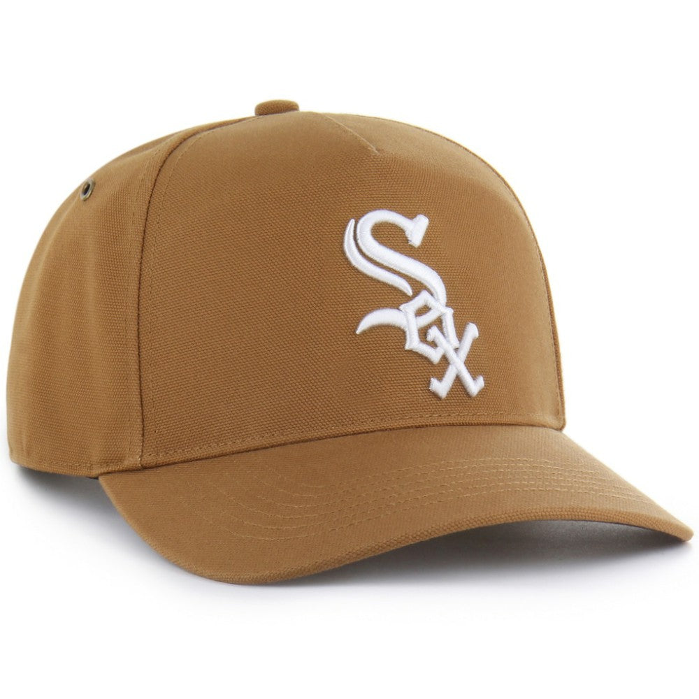 Chicago White Sox Carhartt x '47 Hitch Adjustable Hat - Brown - 47 brand Lifestyle