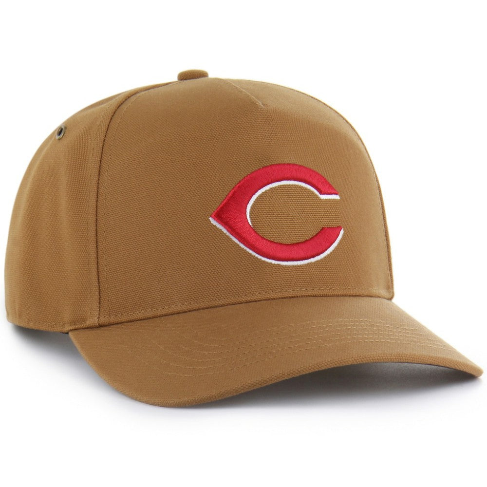 Cincinnati Reds Carhartt x '47 Hitch Adjustable Hat - Brown - 47 brand on Sale