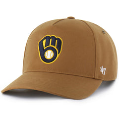Milwaukee Brewers Carhartt x '47 Hitch Adjustable Hat - Brown - 47 brand on Sale
