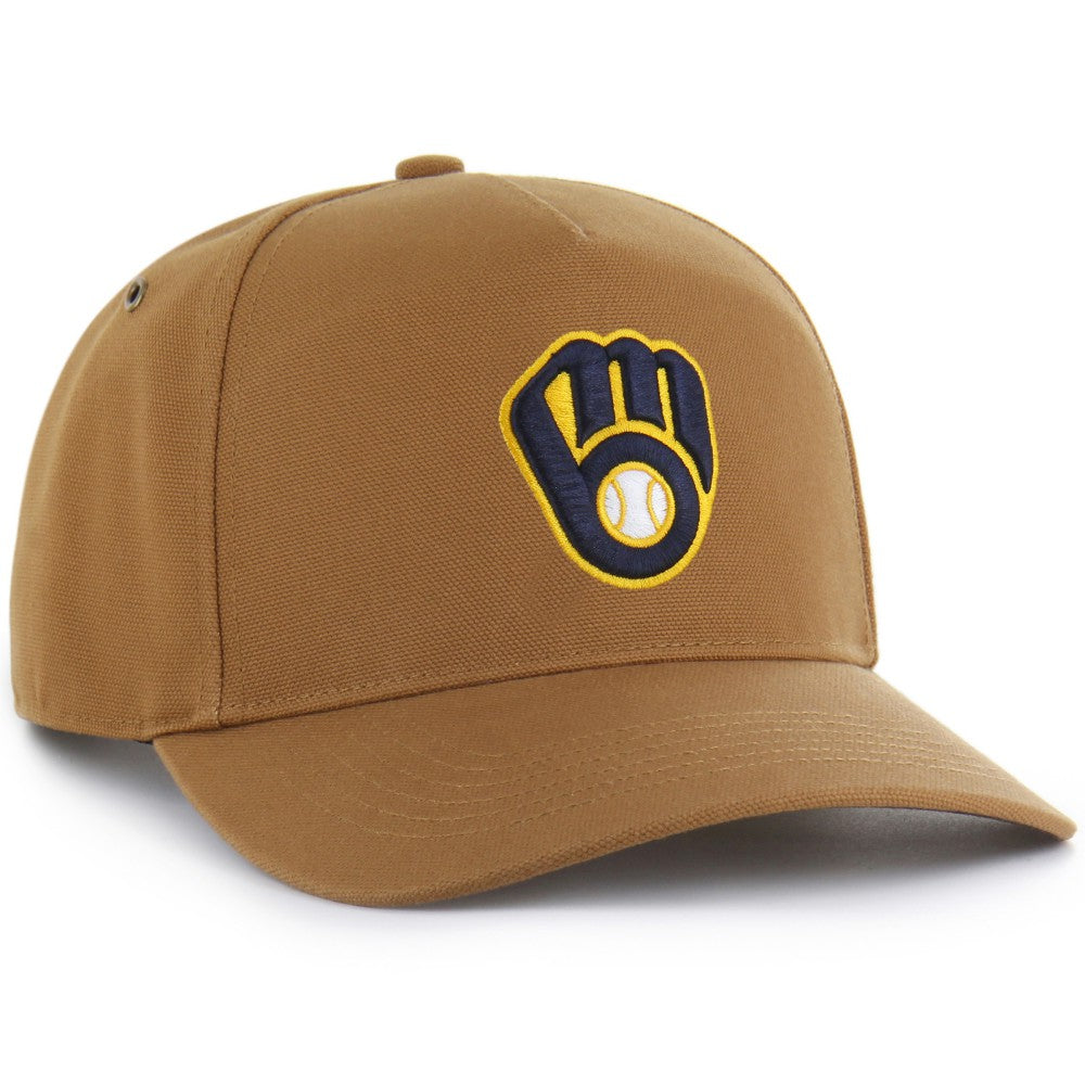 Milwaukee Brewers Carhartt x '47 Hitch Adjustable Hat - Brown - 47 brand on Sale