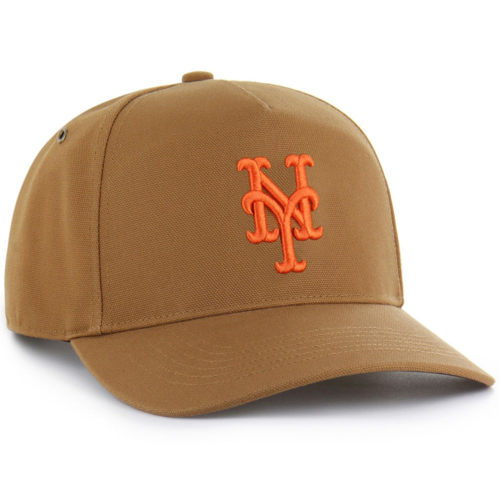 New York Mets Carhartt x '47 Hitch Adjustable Hat - Brown - 47 brand Sale
