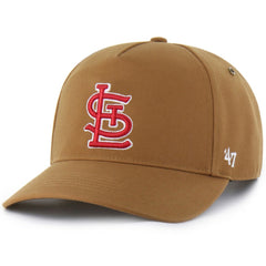 St. Louis Cardinals Carhartt x '47 Hitch Adjustable Hat - Brown - 47 brand Lifestyle