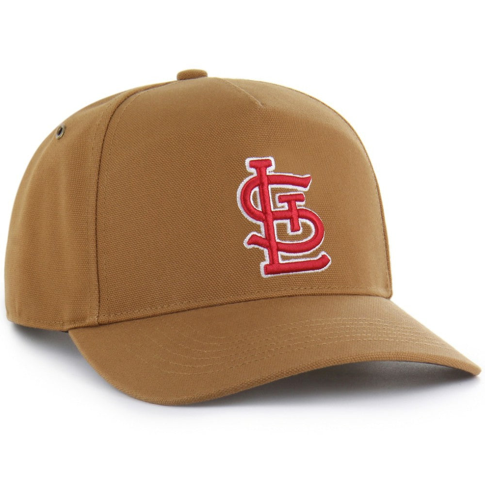 St. Louis Cardinals Carhartt x '47 Hitch Adjustable Hat - Brown - 47 brand Lifestyle