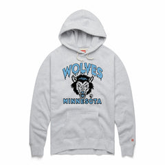 Minnesota Timberwolves Homage Unisex Hometown Edition Tri-Blend Raglan Pullover Hoodie Ash