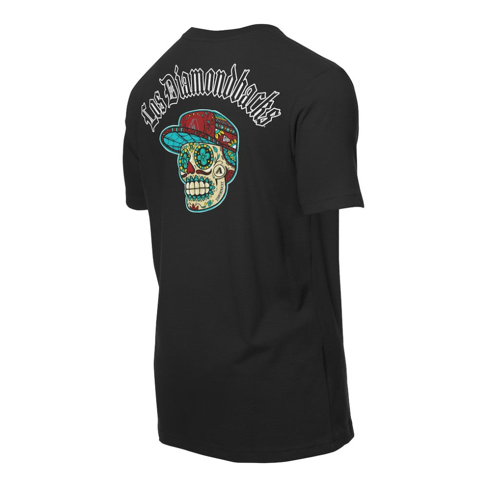 Arizona Diamondbacks New Era Sugar Skulls T-Shirt - Black - New Era Lifestyle