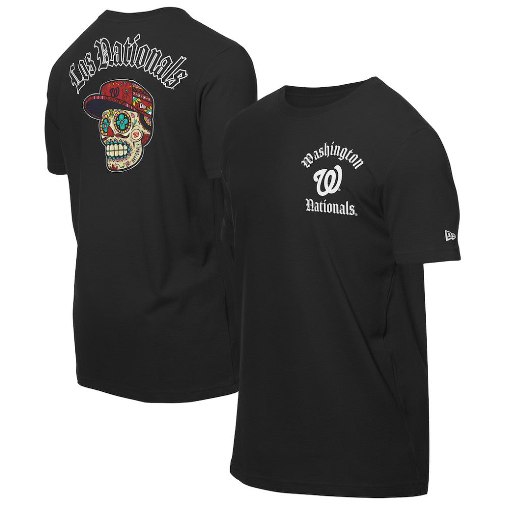 Washington Nationals New Era Sugar Skulls T-Shirt - Black - New Era Lifestyle