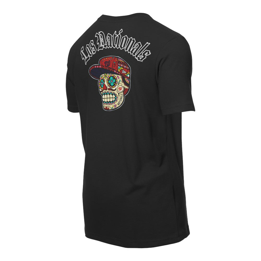 Washington Nationals New Era Sugar Skulls T-Shirt - Black - New Era Lifestyle