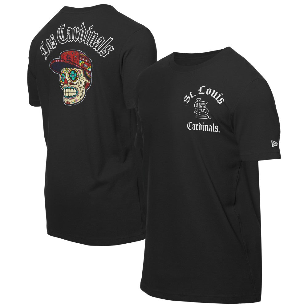 St. Louis Cardinals New Era Sugar Skulls T-Shirt - Black - New Era Online